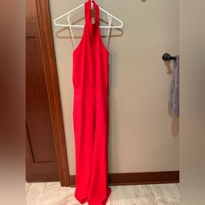 Red Lulu Jumpsuit